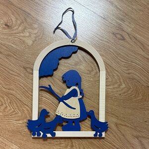 Swedish wood wall hanging